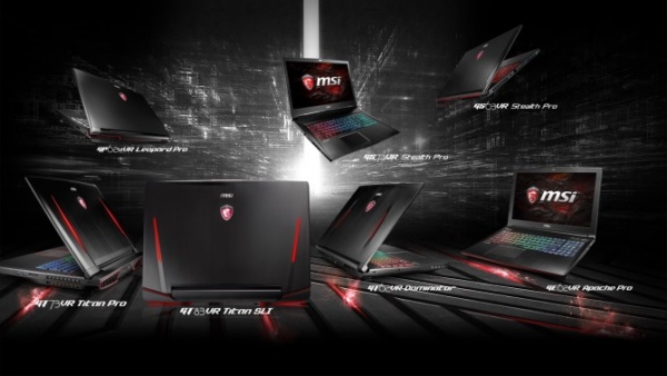 MSI tung 11 laptop gaming "VR Ready" với GPU NVIDIA mới nhất