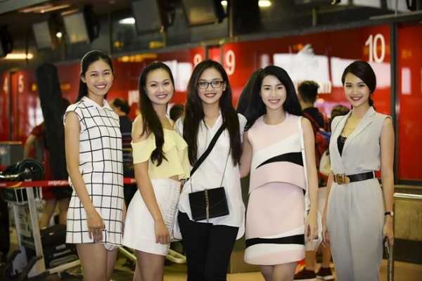 18 thí sinh Hoa hậu phía Bắc tập trung ở TP HCM