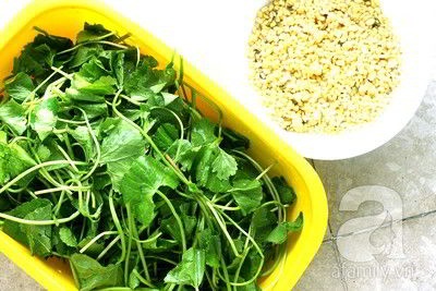 Cách làm sinh tố đậu xanh rau má thanh mát cơ thể