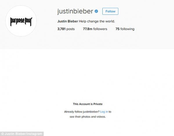 Justin Bieber xóa tài khoản hơn 77 triệu follower trên Instagram sau trận tranh cãi với Selena