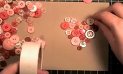[Video] Cách làm thiệp Valentine xinh xắn từ cúc áo