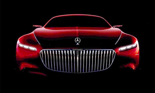 Siêu phẩm Vision Mercedes-Maybach 6 concept lộ diện