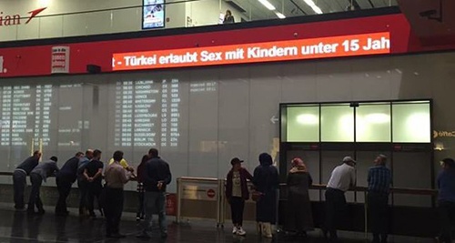 Thổ Nhĩ Kỳ - Áo hục hặc vì chủ đề tình dục trẻ em