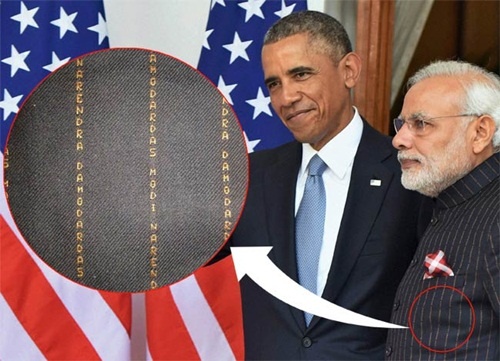 Bộ quần áo của thủ tướng Ấn Độ lập kỷ lục Guinness