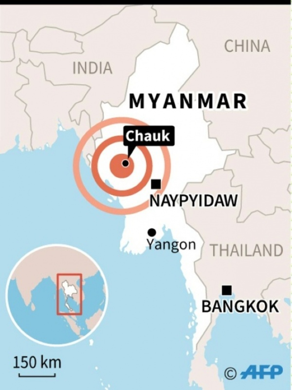 Gần 200 chùa cổ hư hại sau động đất mạnh ở Myanmar