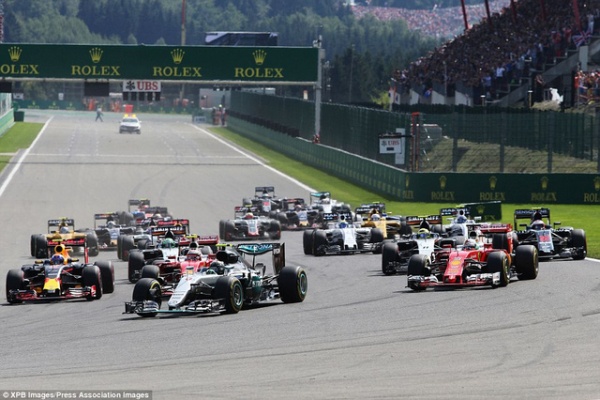 Nico Rosberg thắng dễ tại Spa-Francorchamps