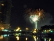 Pháo hoa lung linh trên bầu trời Sài Gòn mừng Tết Độc lập