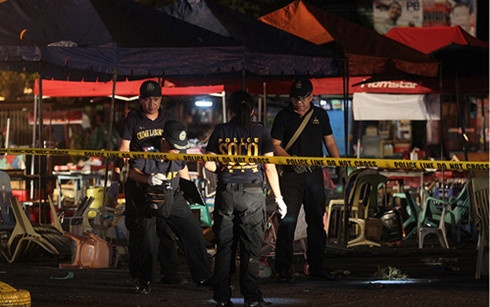 Abu Sayyaf nhận trách nhiệm vụ đánh bom khu chợ đêm ở Philippines