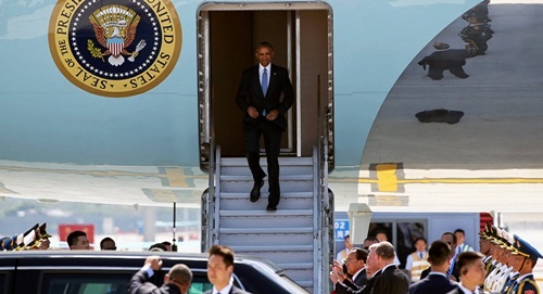 Báo Trung Quốc nói phương Tây thổi phồng sự cố ở sân bay đón Obama