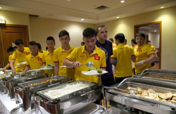 Đội tuyển futsal Việt Nam sử dụng đầu bếp riêng ở World Cup tại Colombia