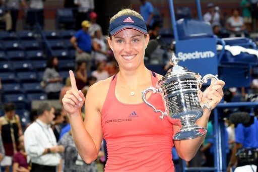 US Open: Angelique Kerber vô địch đơn nữ
