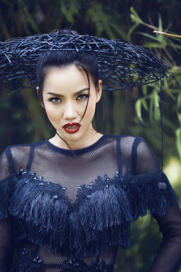 Bebe Phạm trở lại với nghề người mẫu sau nhiều năm kết hôn với Dustin Nguyễn