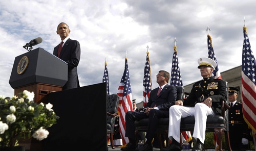 Obama ca ngợi sức mạnh Mỹ nhân 15 năm vụ khủng bố 11/9