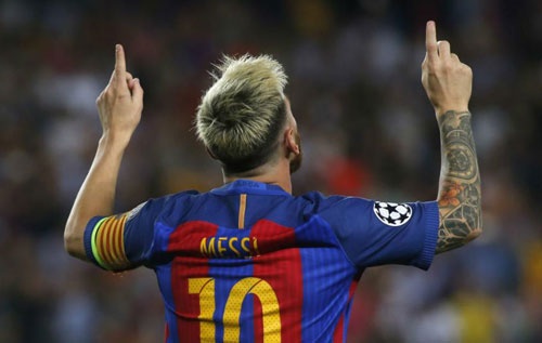 Cúp C1: Lập số hattrick kỉ lục, Messi vượt Ronaldo