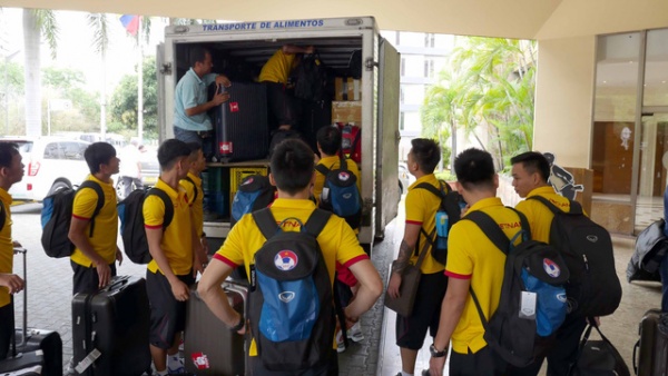 Đội tuyển futsal Việt Nam đến Bucaramanga, chuẩn bị cho trận đấu với Italia