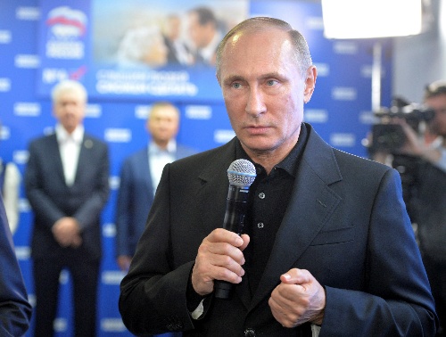 Đảng của Putin dẫn đầu cuộc bầu hạ viện Nga