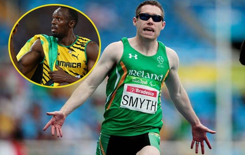 Usain Bolt Paralympic kém kỷ lục 100m có 1 tích tắc