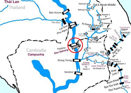 Thủy điện Don Sahong, "tường thành" ngăn cá dòng Mekong di cư