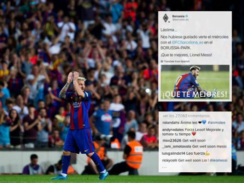 Tin HOT trưa 23/9: Messi cảm ơn thịnh tình của đội bóng Đức