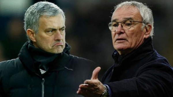Mourinho và Ranieri: Từ ánh mắt hận thù tới… cái bắt tay