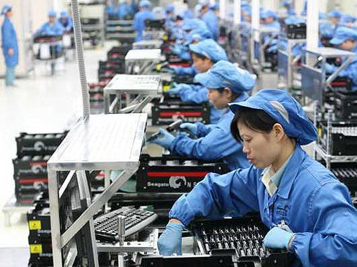 Ngành công nghiệp điện tử Việt Nam, 80 % lao động là nữ giới