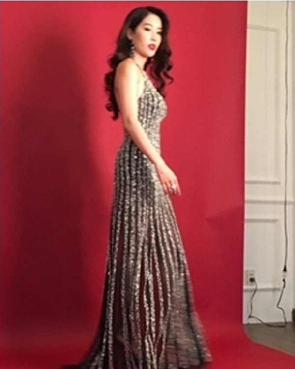 Nam Em kể sự cố mất váy dạ hội nghìn đô trước Miss Earth 2016