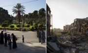 Hộp đêm và bom đạn ở hai nửa thành phố Syria