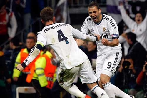Real  Madrid – Eibar: “Trảm” Ramos & Benzema
