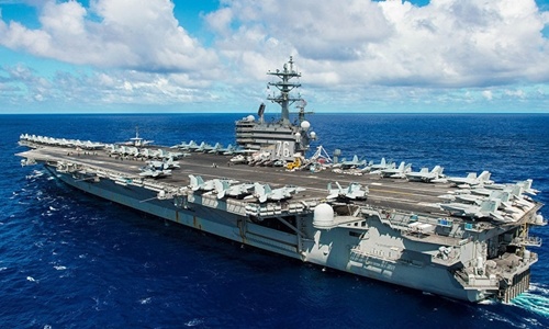 Mỹ điều tàu sân bay tập trận tấn công cơ sở hạt nhân Triều Tiên
