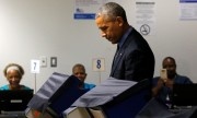Ông Obama bỏ phiếu sớm bầu tổng thống Mỹ