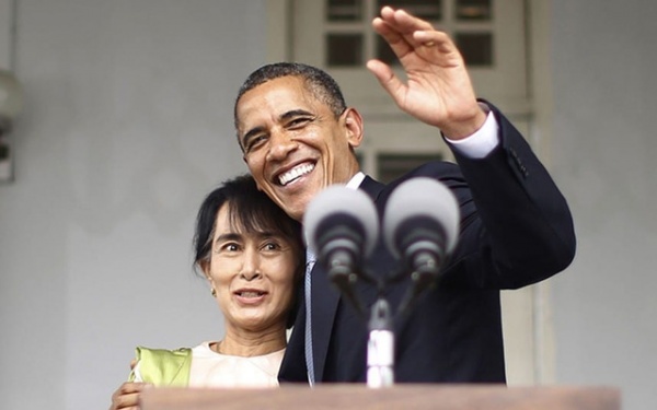 Mỹ dỡ bỏ lệnh trừng phạt Myanmar