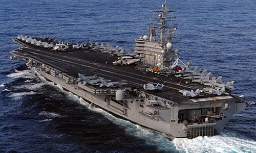Mỹ điều tàu sân bay hạt nhân đến Hàn Quốc tập trận