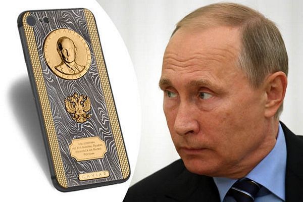 Chiếc iPhone 7 siêu "độc" của Putin