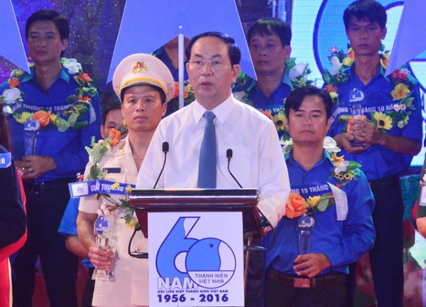 Tưng bừng lễ kỷ niệm 60 năm Hội Liên hiệp thanh niên Việt Nam