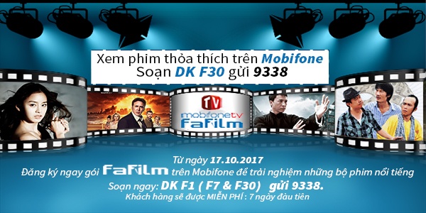 Mobifone và Fafilm ra mắt gói phim tổng hợp