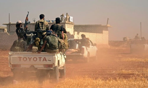 Quân nổi dậy Syria chiếm ngôi làng IS từng thề tử thủ