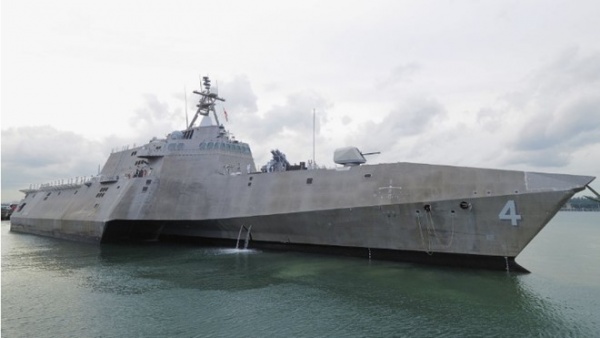 Tàu chiến Mỹ trở lại Singapore với sức mạnh mới