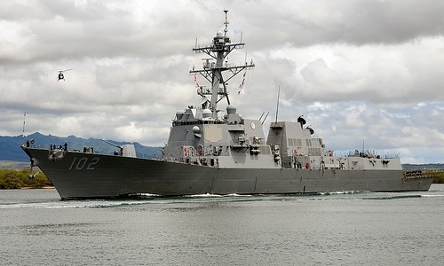 Tàu chiến Mỹ lần đầu được phép cập cảng New Zealand sau ba thập kỷ