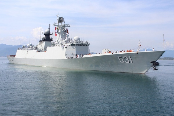 3 tàu Hải quân Trung Quốc thăm Cảng quốc tế Cam Ranh