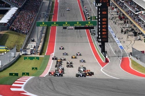 F1, US GP: Hamilton không để Rosberg nhàn hạ