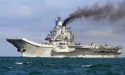 Nhả khói đen mù mịt, tàu sân bay Nga bị ví như chiến hạm thế kỷ 19