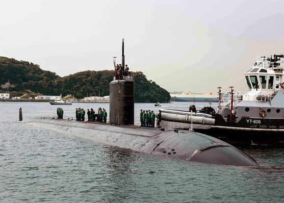 Tàu ngầm hạt nhân Mỹ thăm Nhật Bản giữa lúc căng thẳng Biển Đông leo thang