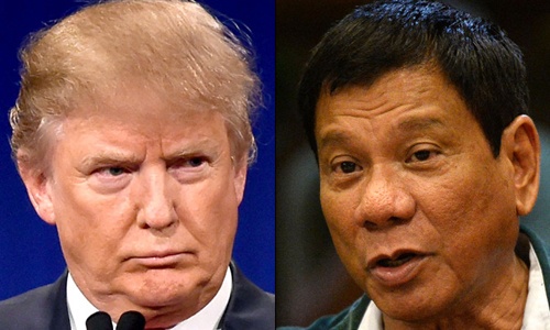 Sự tương đồng giữa Trump và "bản sao châu Á" Duterte