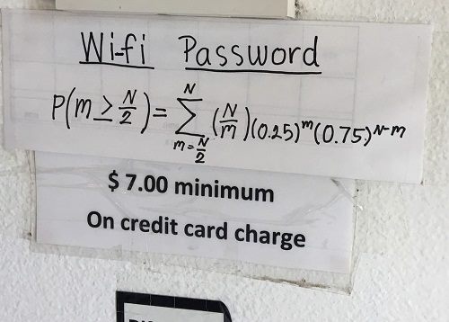 Nhà hàng Thái yêu cầu khách giải toán để biết mật khẩu Wifi