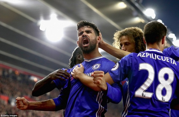 Hazard, Costa giúp Chelsea bám đuổi ngôi đầu bảng