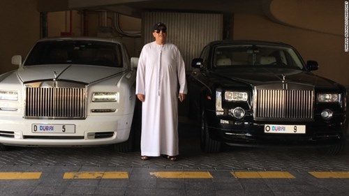 Đại gia Dubai chi 200 tỉ mua biển xe có độc chữ số 5