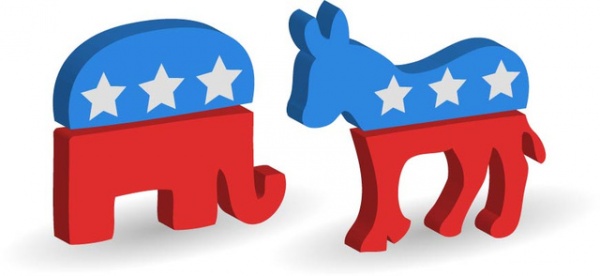 Biểu tượng của hai đảng Dân chủ và Cộng hòa Mỹ bắt nguồn từ đâu?
