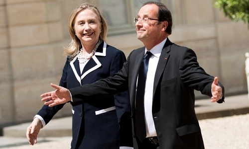 Clinton là bà con xa với Tổng thống Pháp và ca sĩ Céline Dion