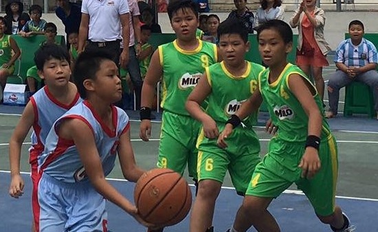 Kết thúc ngày hội bóng rổ học đường Hà Nội