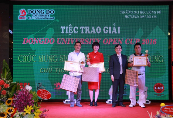 Chính thức khởi tranh giải Golf DongDo University Open Cup 2016
